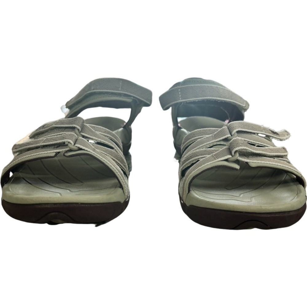 TEVA TIRRA WOMEN SPORT SANDALS VALLEY PLAZA TAUPE US 10 - Picture 3 of 9